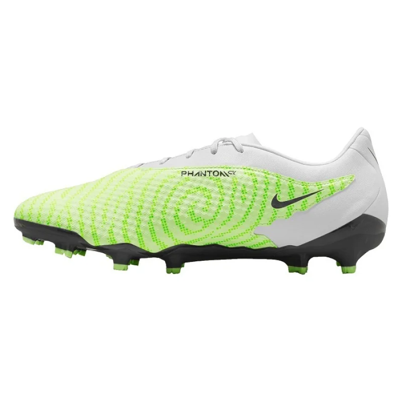 Nike Phantom GX Academy FG/MG Pánske futbalové kopačky, šedá/zelená, veľ. 44,5 