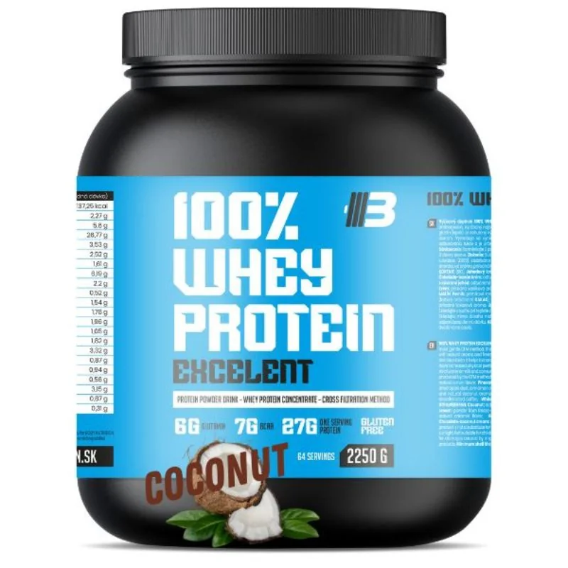 Excelent 100% Whey Proteín - kokos od BODY NUTRITION - 2250g