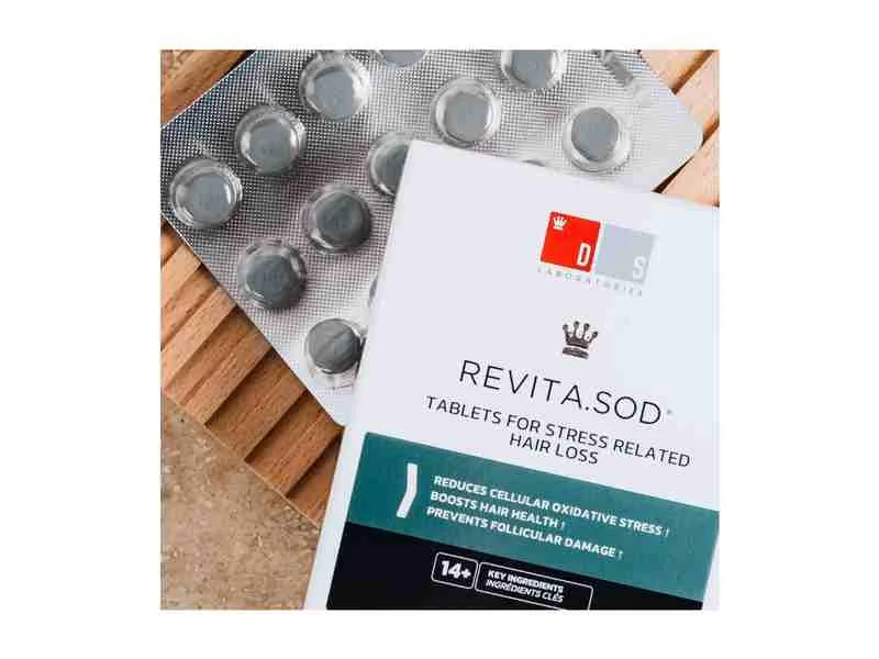 DS Laboratories antioxidačné tablety Revita.SOD na vypadávanie vlasov 1×30 tbl, výživový doplnok