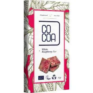 COCOA Biela malinová tyčinka 45g               nové