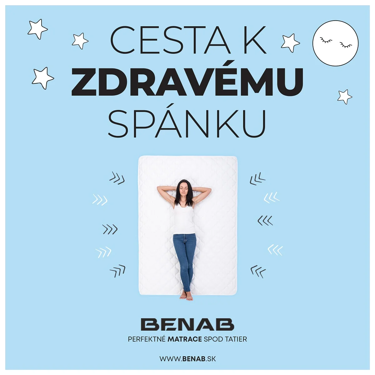 Benab Silver Poťah na matrac 200x120x22 1×1 ks, poťah na matrac