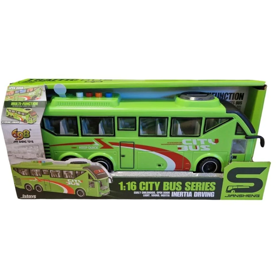 Ďiaľkový autobus s efektmi 27cm 