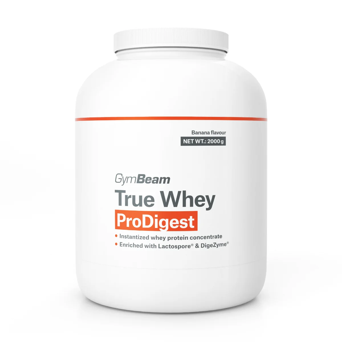 GymBeam True Whey ProDigest - banana