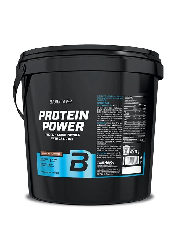 BioTechUSA PROTEIN POWER čokoláda 4000 g