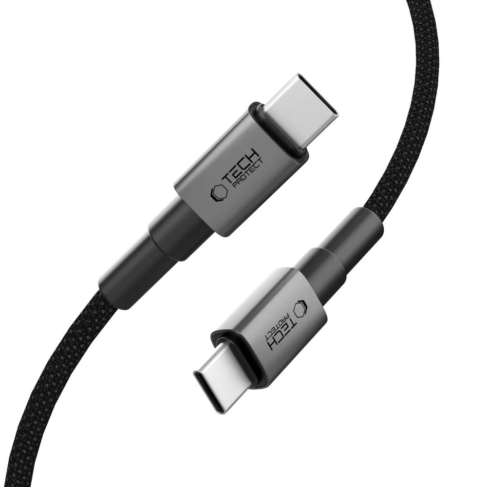 Tech-Protect Ultraboost DNA kábel USB-C / USB-C PD 100W / 5A 25 cm, še dý