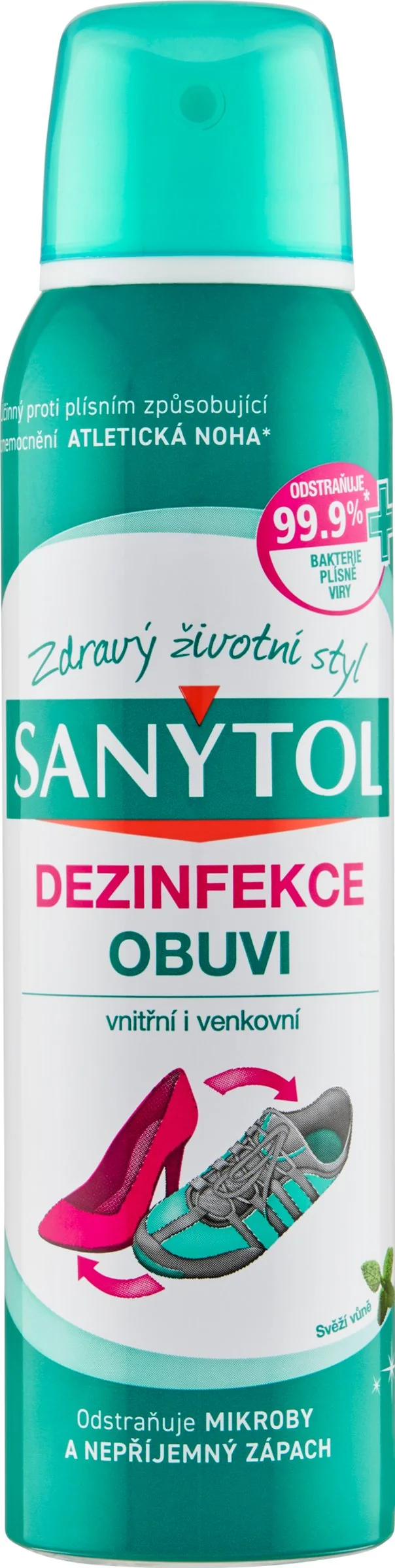 SANYTOL DEZINFEKCIA Do obuvi Sprej