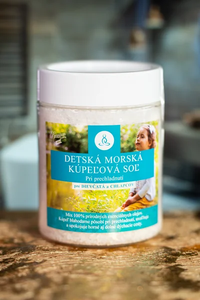 ZENDREAMTHERAPY Detská kúpeľová soľ pri prechladnutí 1×600 g, kúpeľová soľ