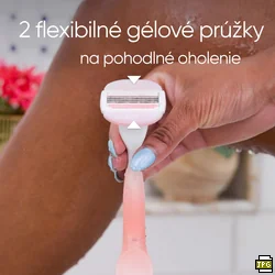 Venus Comfortglide Spa Breeze strojček + 4 NH 1×1 set, holiaci strojček + 4 náhradné hlavice