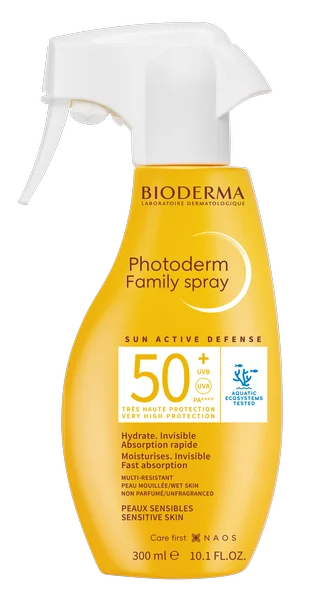 BIODERMA Photoderm Sprej na opaľovanie SPF 50+, 300 ml