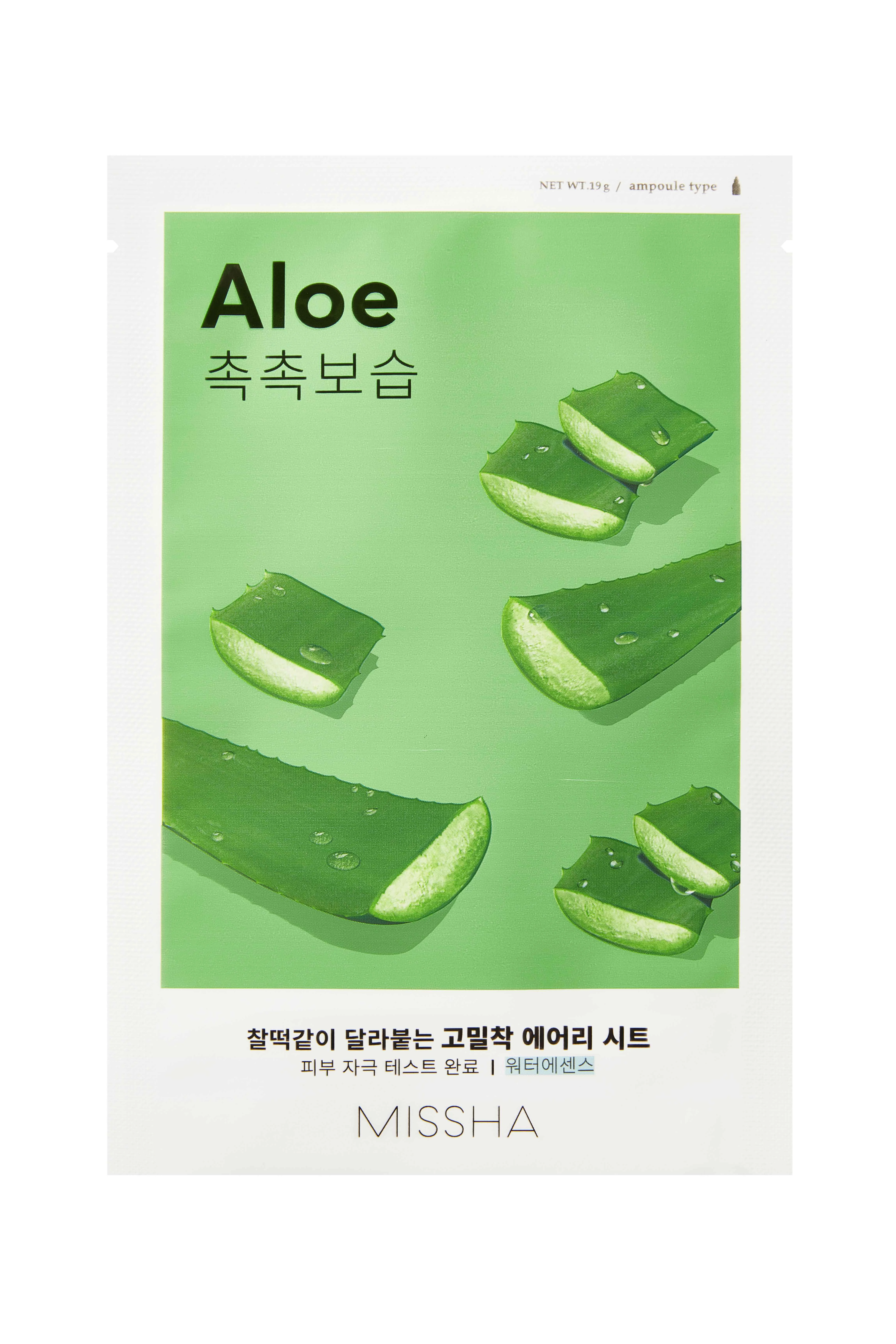 Missha Airy Fit Sheet Mask Aloe 19 g / 1 sheet