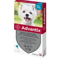 Advantix Spot-on pre psy od 4 do 10 kg