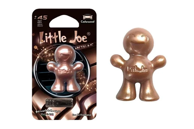 Little Joe 3D Metallic - Cedarwood 1×1 ks, osviežovač vzduchu