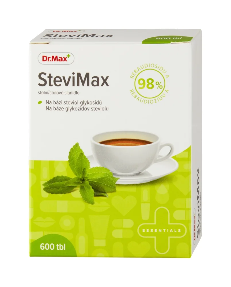 Dr. Max SteviMax 1×600 tbl, sladidlo