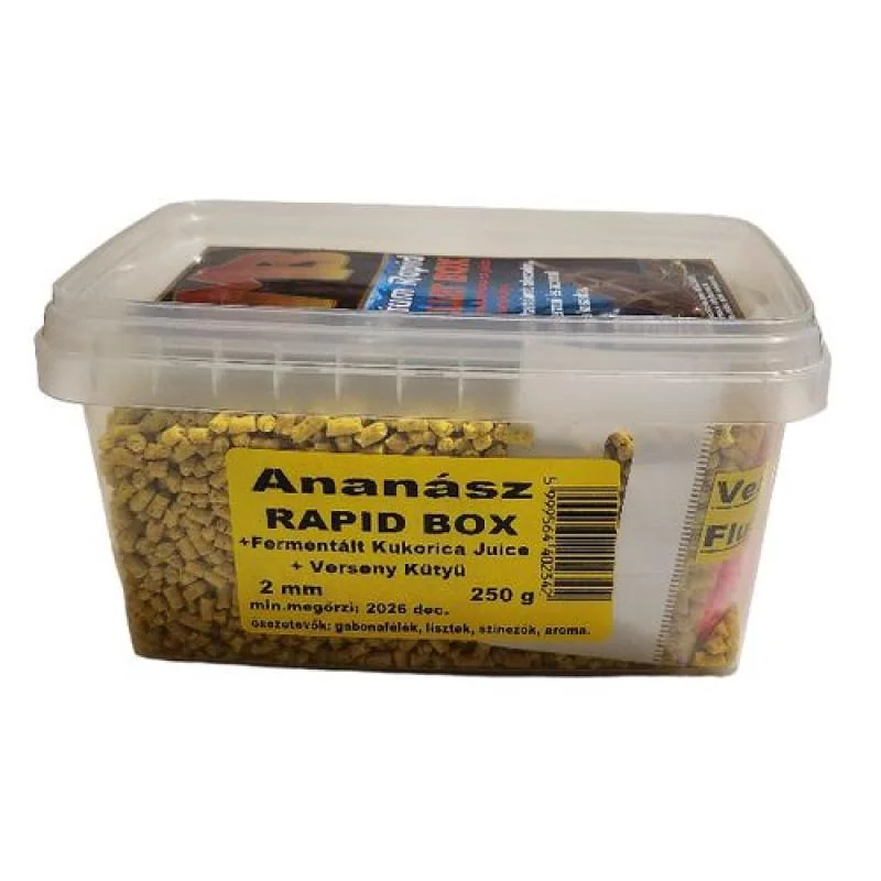 BUKI MIX Premium Rapid Pellet Box 2mm / 250g ananás