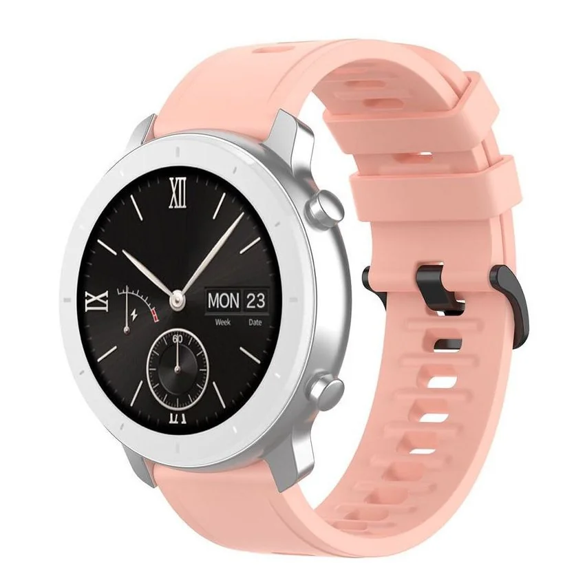 BStrap Silicone V3 remienok na Garmin Vivoactive 5 sand pink