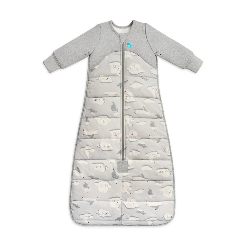 Love To Dream, Spací vak, Etapa 3, 3,5 TOG, 6-18m, šedý/ľadový medveď LTD-L3028268GRY6M