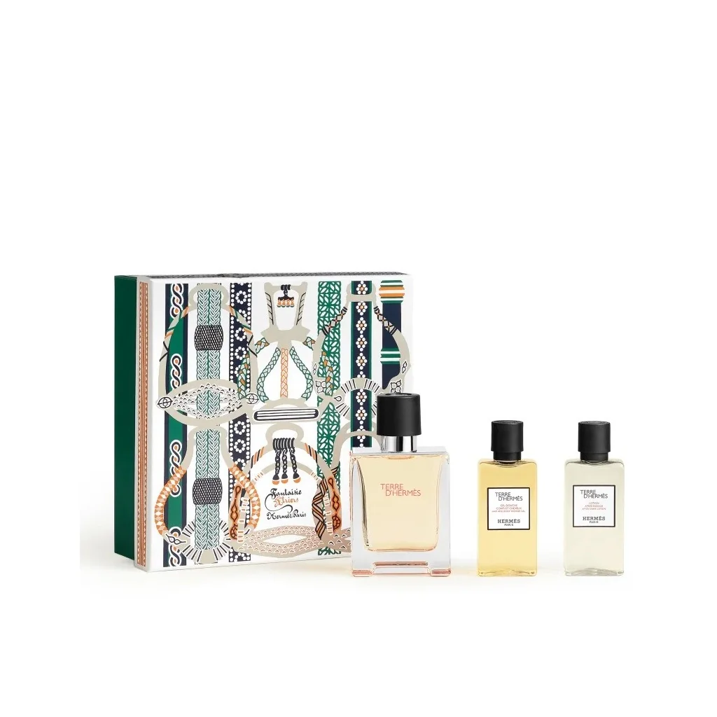 Hermes Terre EDT-S 50ml + Hair & Body Sg 40ml + Asl 40ml