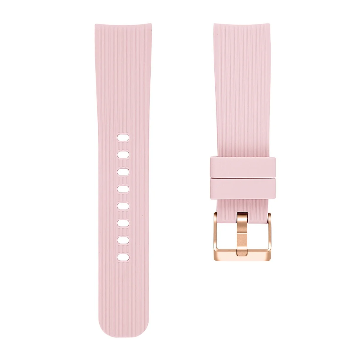 BStrap Silicone Line (Large) remienok na Garmin Vivoactive 5, pink