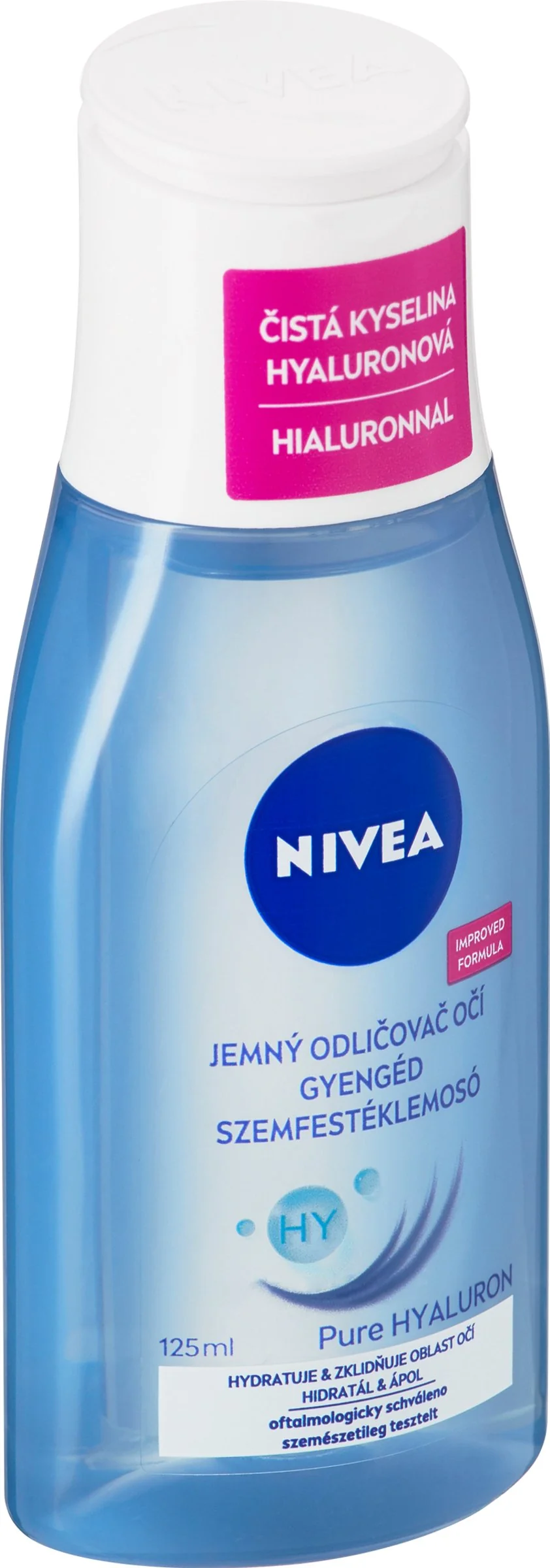 NIVEA Jemný ODLIČOVAČ očí Purified water 1×125 ml, odličovač očí