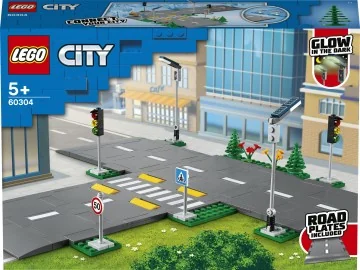 LEGO® City 60304 Križovatka 1×1 ks, lego stavebnica