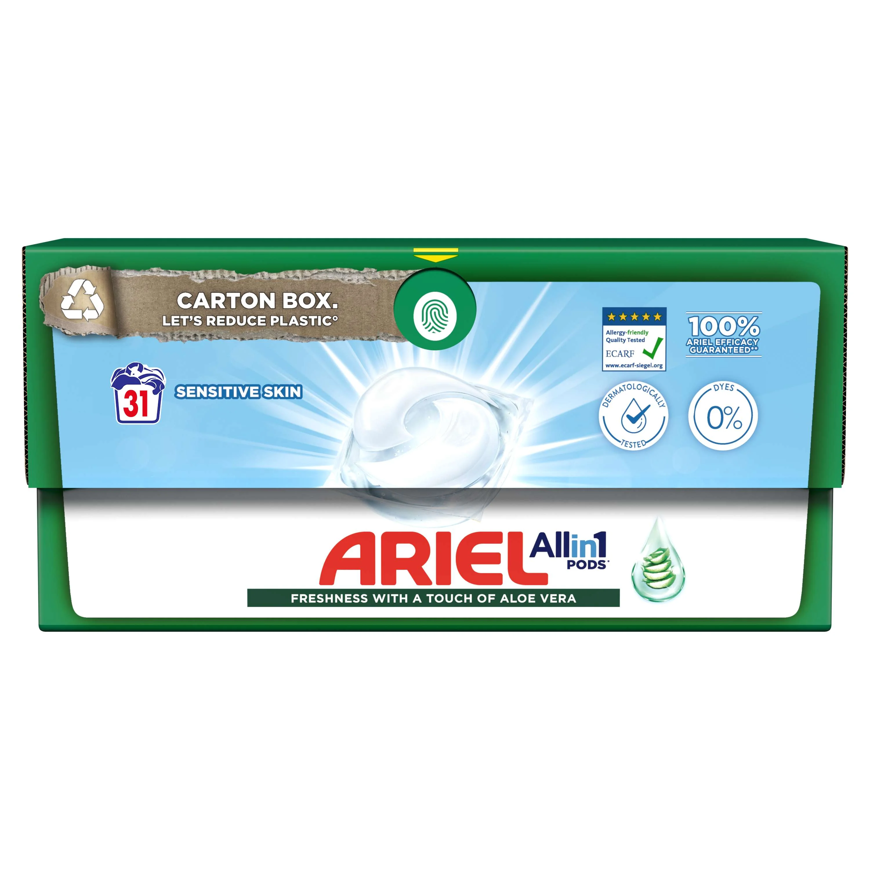 Ariel Gelové tablety 31ks Sensitive skin 1×31 ks