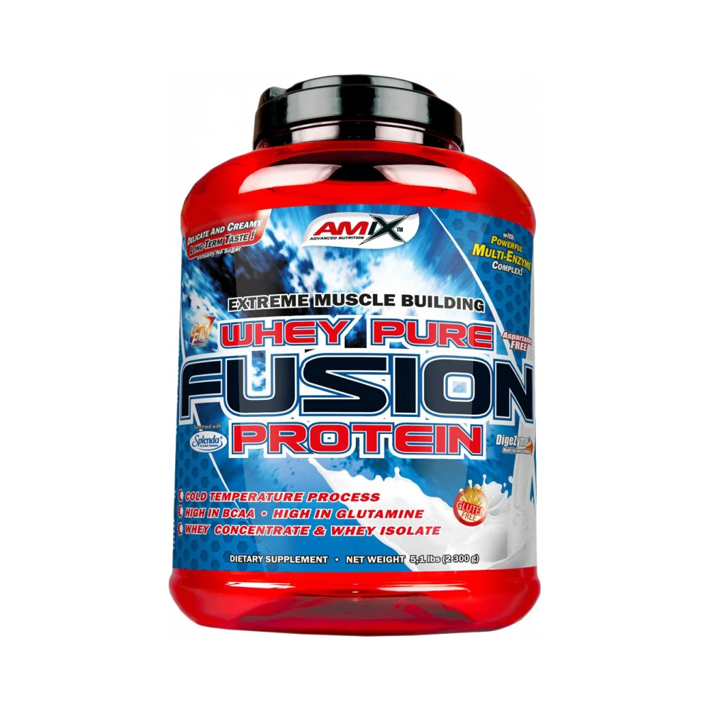 Amix Whey Pure Fusion Protein 1000 g biela čokoláda