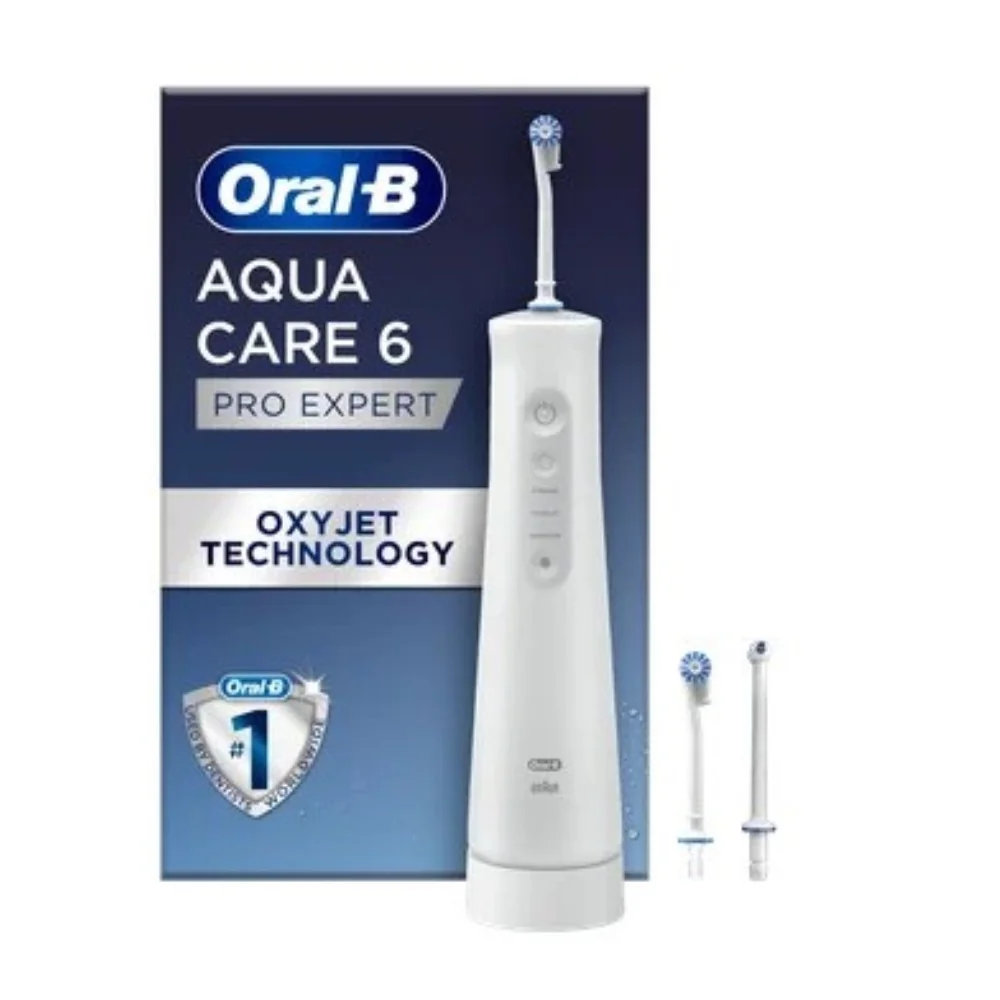 Oral-B AquaCare 6 Pro Expert ústna sprcha + 2NH 1×1 ks, sústna sprcha