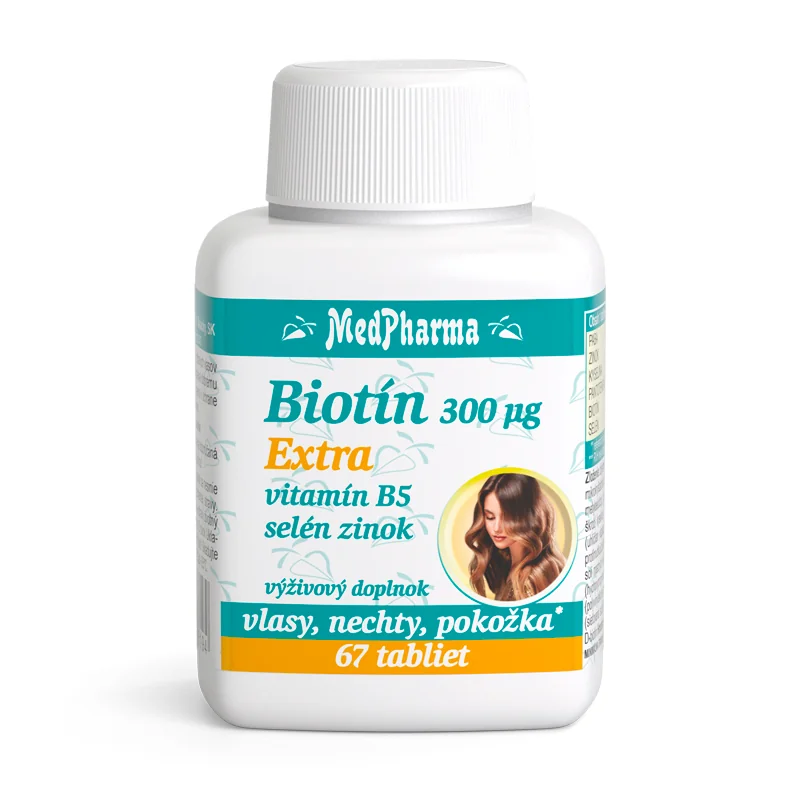 MedPharma Biotín 300 µg Extra