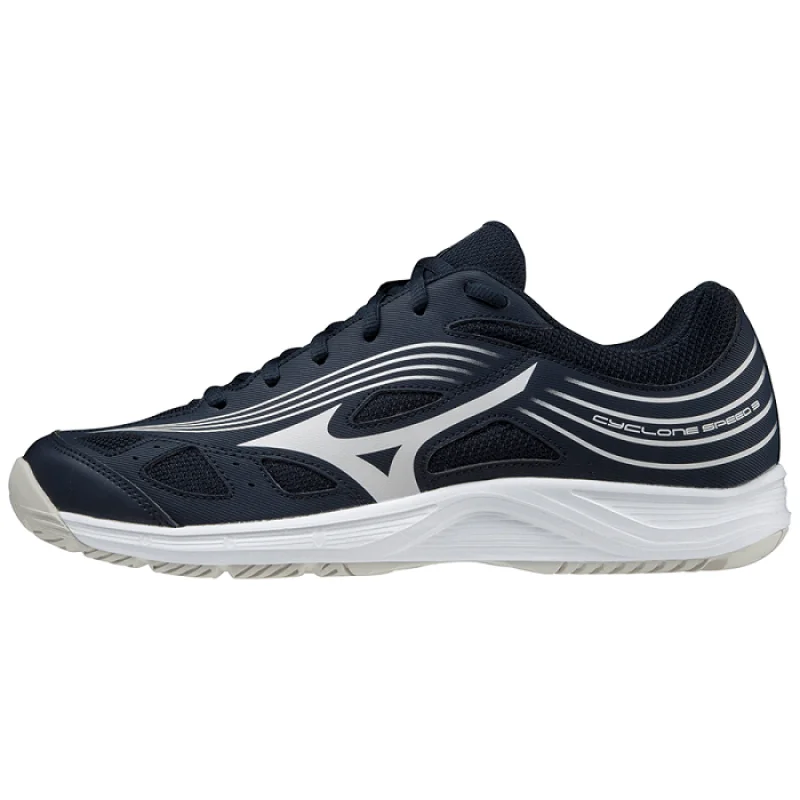 Mizuno Cyclone Speed 3 Pánska hádzanárska/halová obuv, biela/čierna, veľ. 45 57959-45