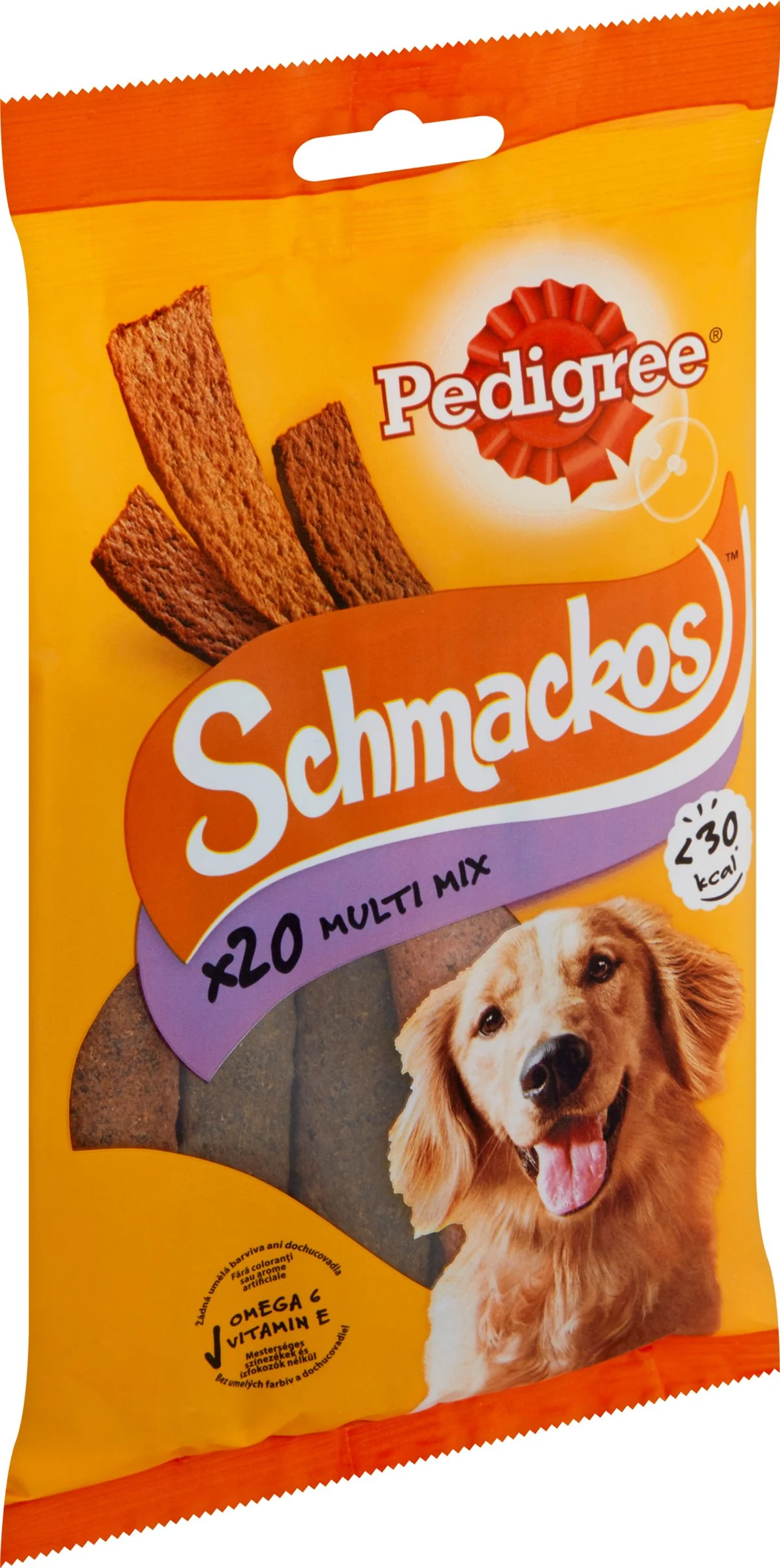 PEDIGREE pochúťka Schmackos 20ks 144g 1×144 g, pochúťka pre psy