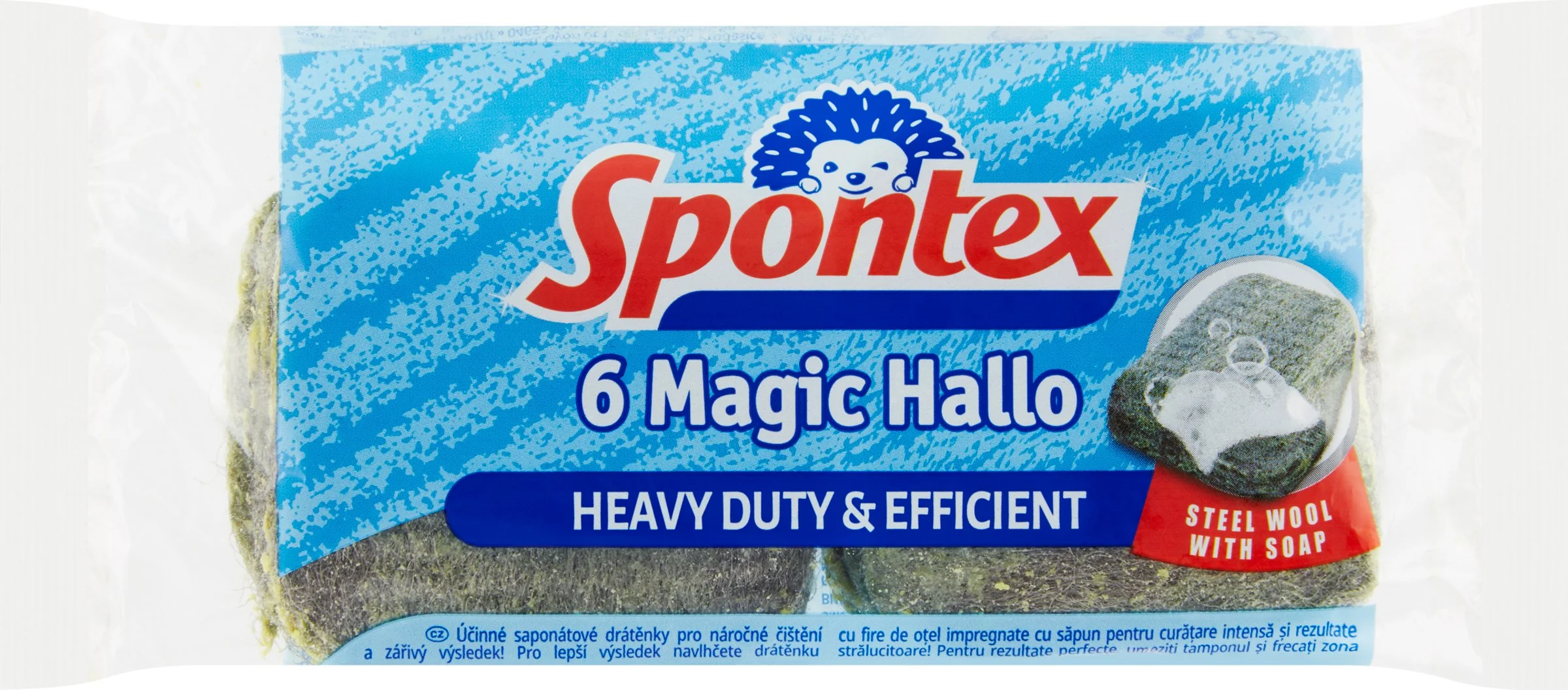 Spontex Magic Hallo saponátová drôtenka 1×1 ks