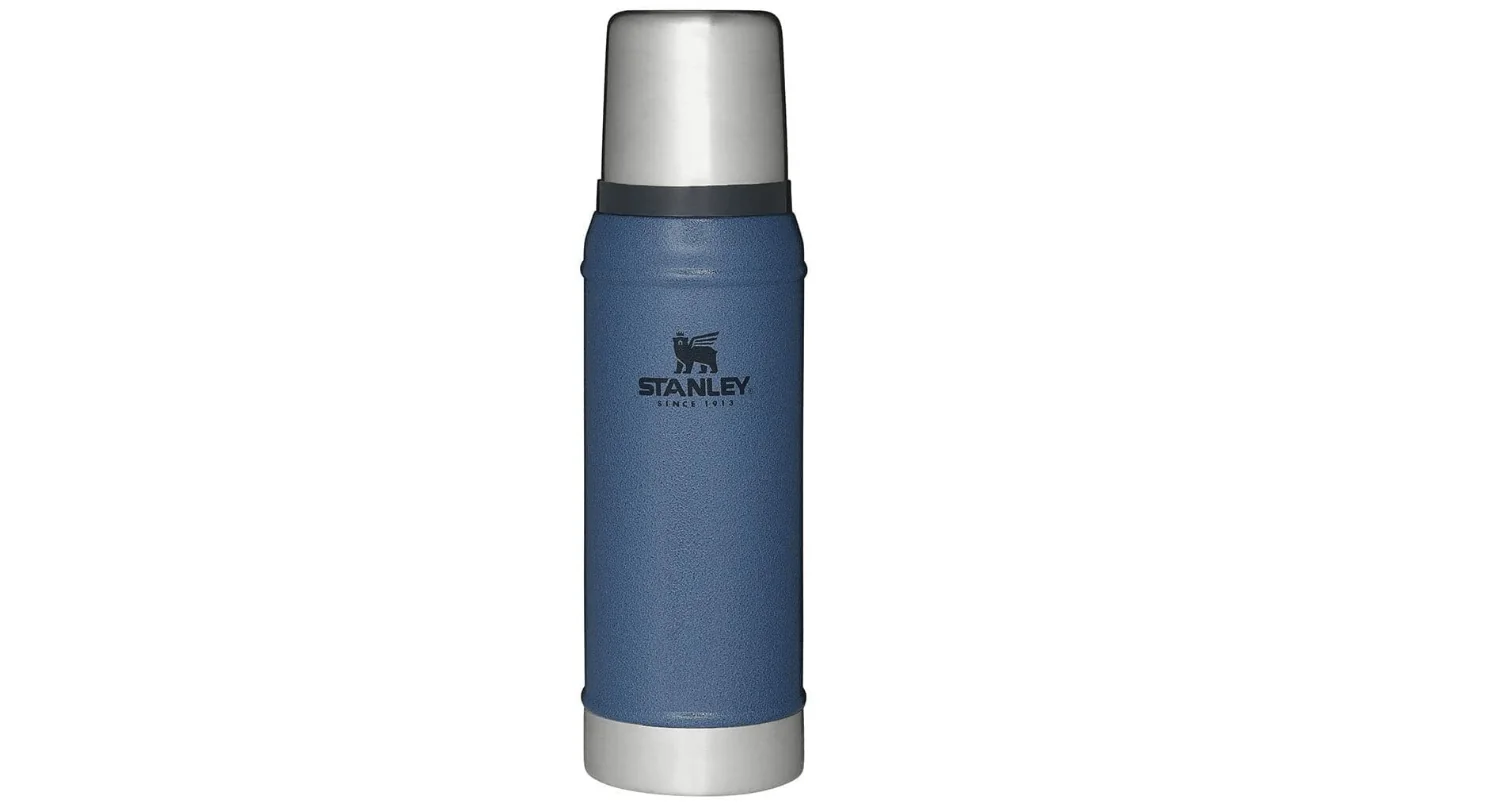 STANLEY The Legendary Classic Hammertone Lake termoska 750ml modrá