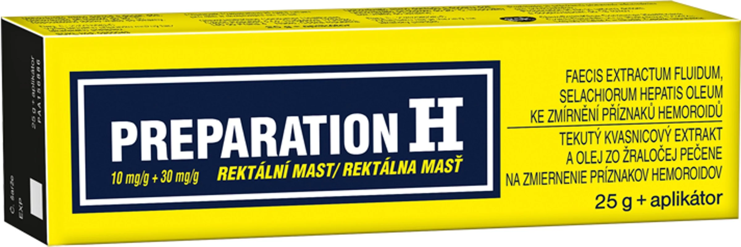 Preparation H masť 1x 12ks, rektálna masť na liečbu hemeroidov