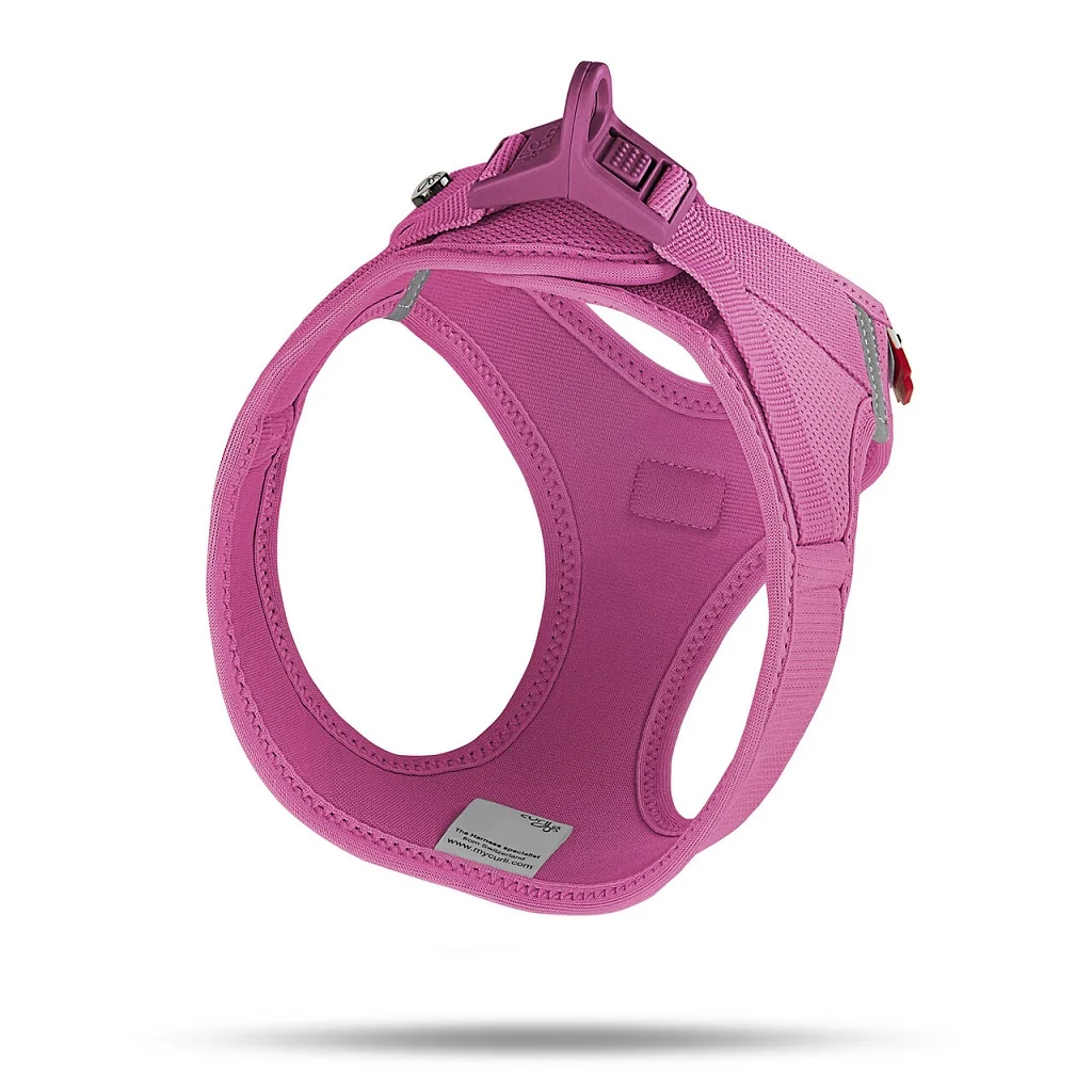 CURLI Postroj pre psov so sponou Air-Mesh Fuchsia XS, 3-5 kg 1×1 ks