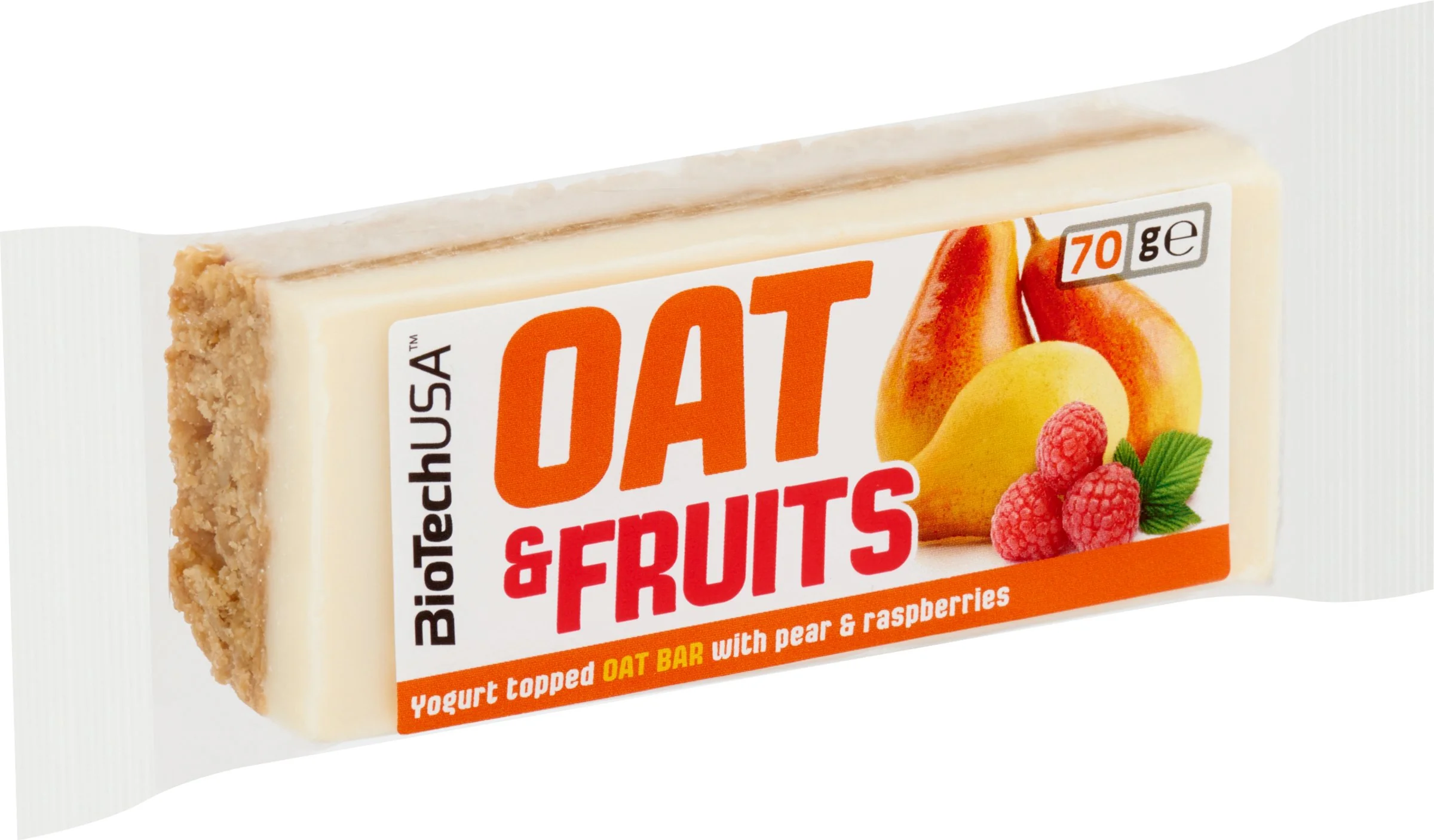 BioTech USA OAT & FRUITS 1×70 g, ovsená tyčinka