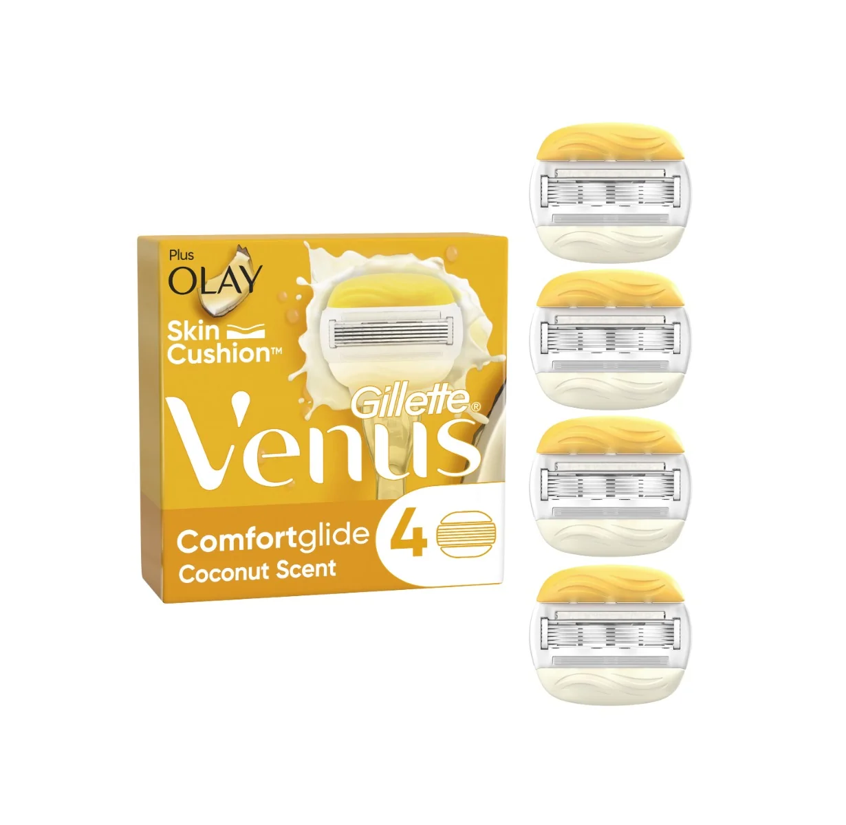 Venus ComfortGlide Olay 4 NH 1×4 ks, holiace hlavice