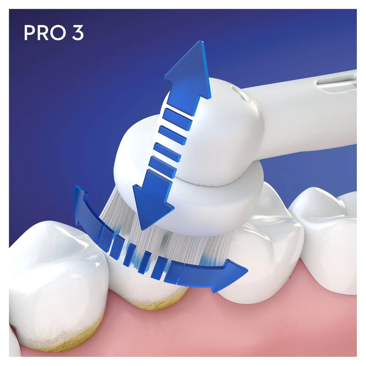 Oral B EK Pro 3000 White 1×1 set