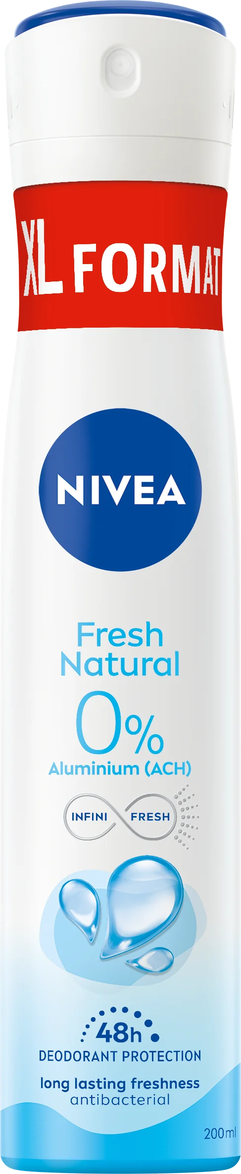 NIVEA Sprej Deo Fresh Natural 200ml