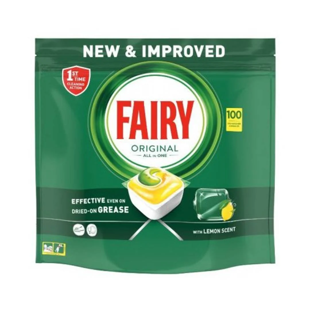 FAIRY Original Lemon kapsule do umývačky riadu 100ks