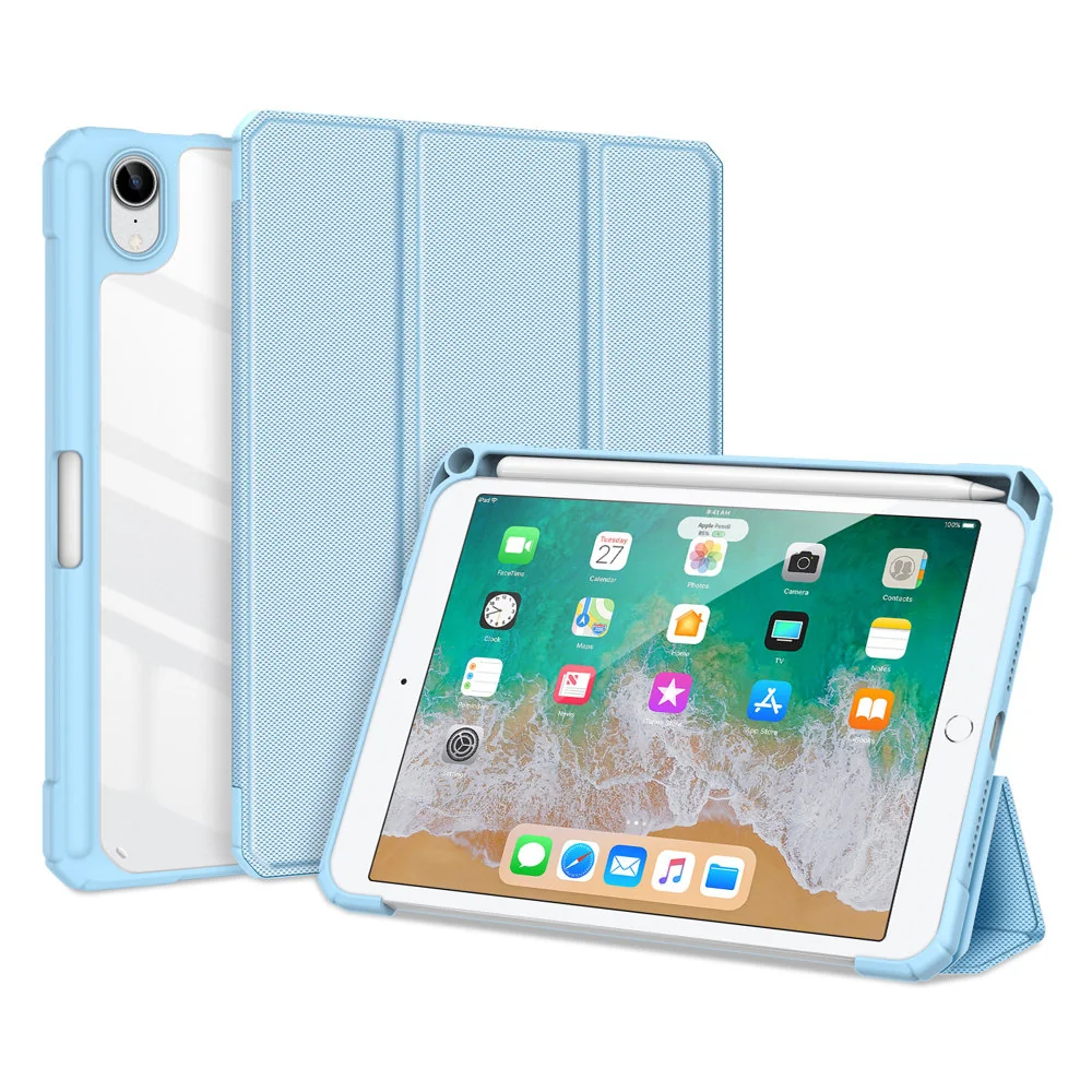 DUX DUCIS Toby Series puzdro na iPad mini 2021, modré