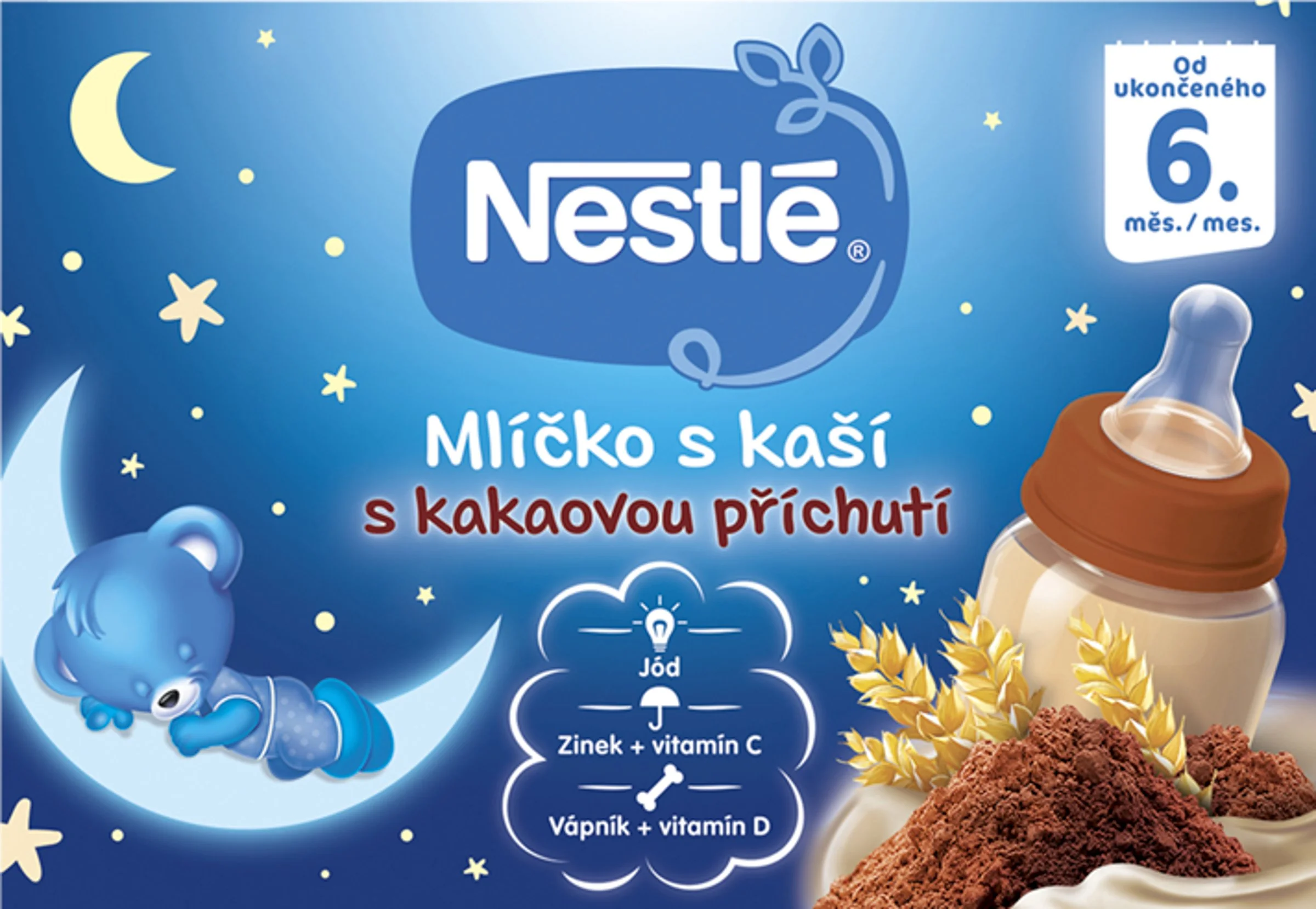 Nestlé Mliečko s kašou KAKAOVÉ