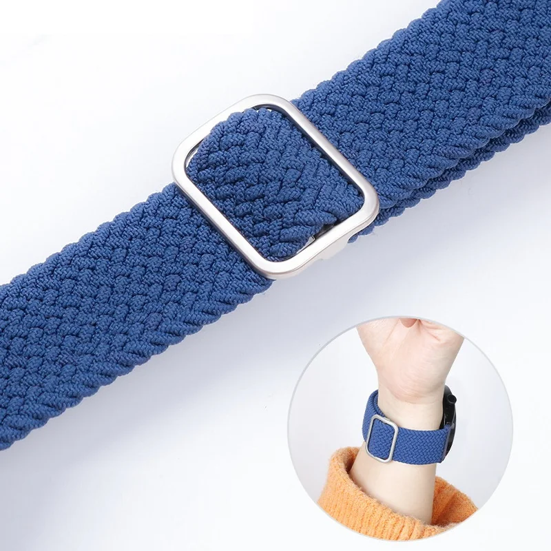 BStrap Elastic Nylon remienok na Xiaomi Amazfit Stratos 2/2S/3 blueberry