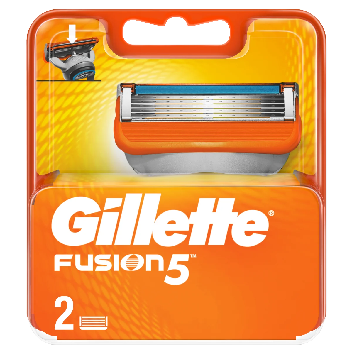 Gillette Fusion Náhradné hlavice 2ks