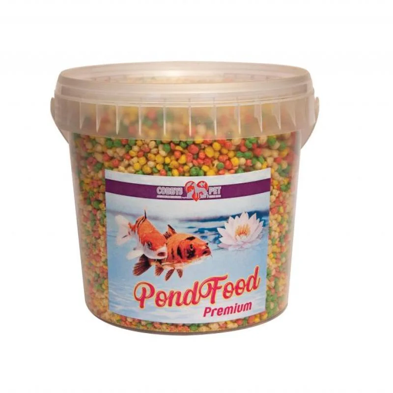 COBBYS PET POND GRANULES COLOUR SMALL 1l/ 100g vedro 