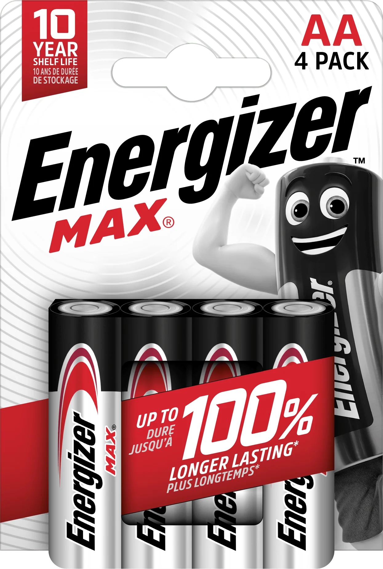 Energizer Max AA alkalické batérie 4ks E303323700