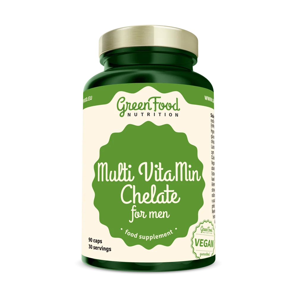 GreenFood Nutrition Multi Chelate men 90cps