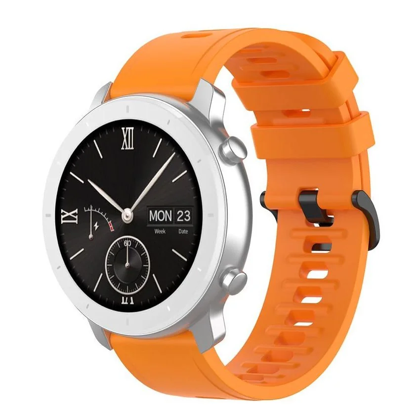 BStrap Silicone V3 remienok na Huawei Watch GT3 42mm orange