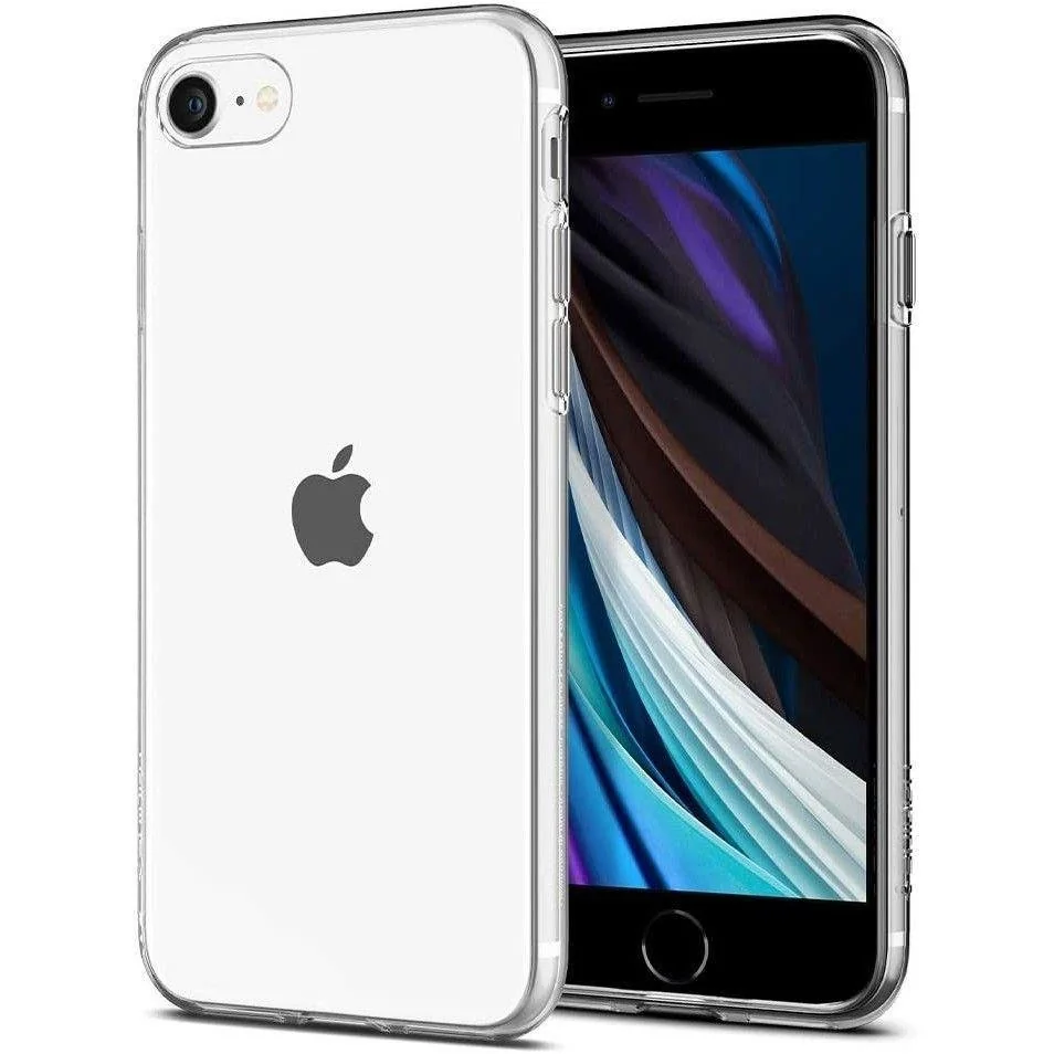 Spigen Liquid Crystal silikónový kryt na iPhone 7/8/SE 2020, priesvitný