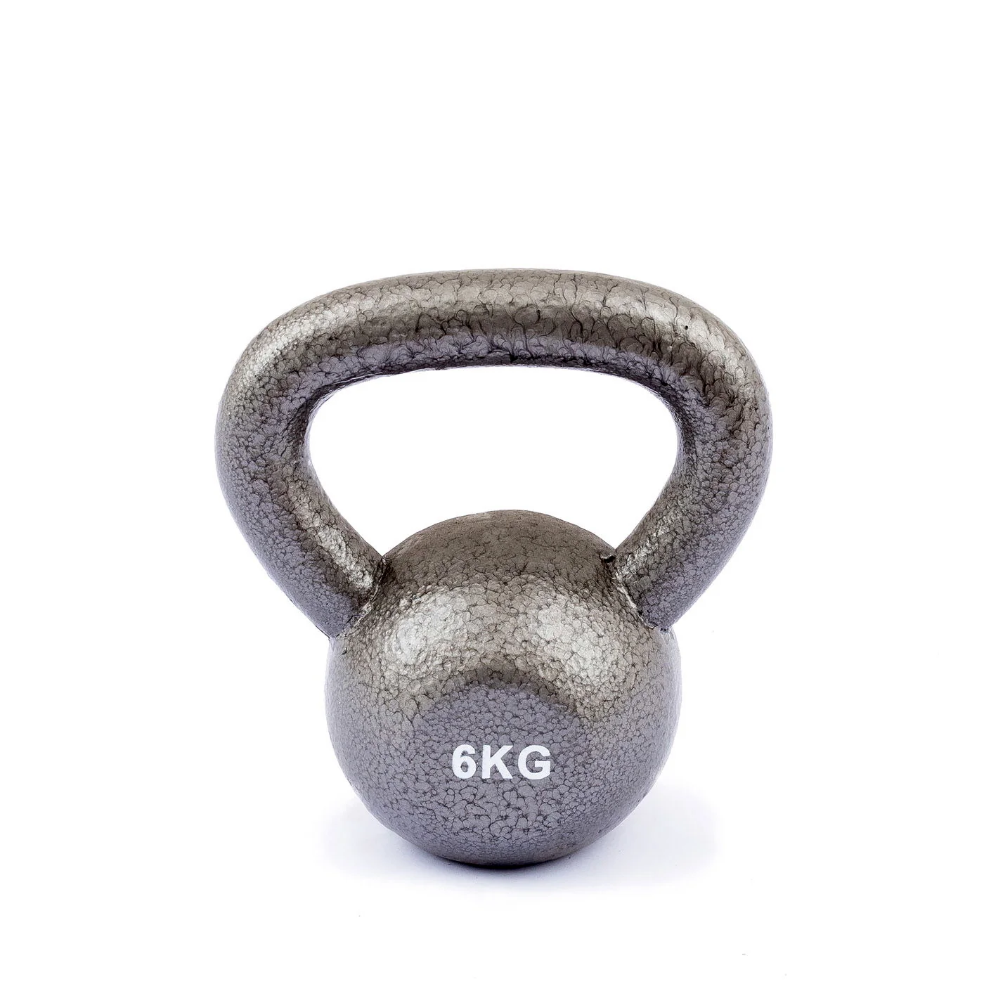 Kettlebell liatinový s označením váhy varianta 6 kg 