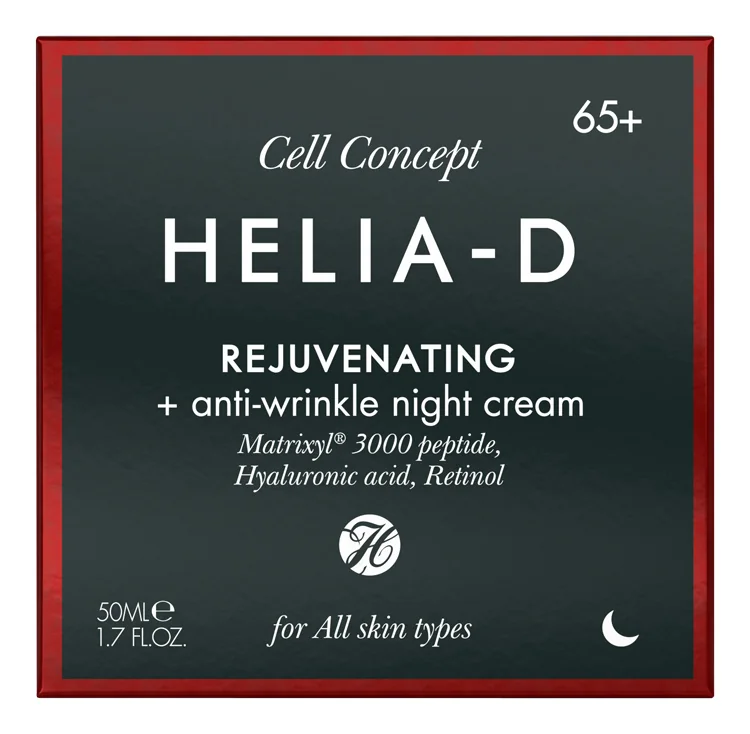 HELIA-D CELL CONCEPT 65+ Omladz. krém nočný 1×50 ml